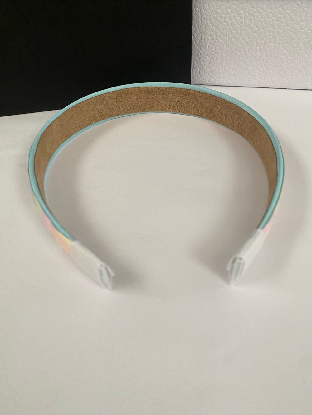 Chanel Ribbon Pastel Bubbles Headband in Light Blue - Picture 3 of 7